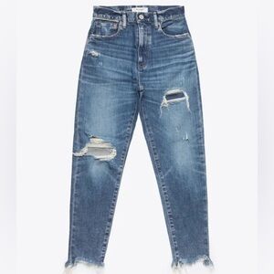 MOUSSY My Adrian Friends High Waist Dark Distressed Jeans US 29